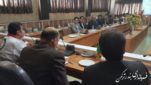 برگزاری دوره آموزش ضمن‌خدمت پدافند غیرعامل درشهرستان ترکمن