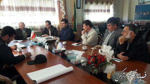 برگزاری جلسه کمیته برنامه ریزی مانور سراسری زلزله و ایمنی شهرستان ترکمن 