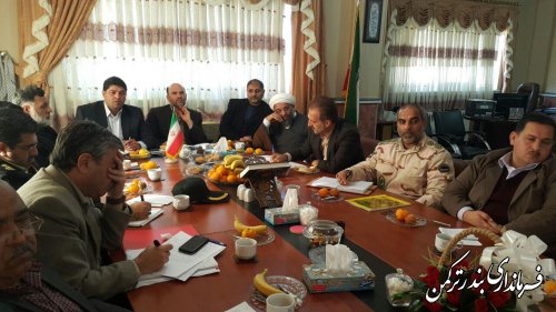 جلسه  کمیته فرهنگی صید و صیادی غیرقانونی شهرستان ترکمن تشکیل شد