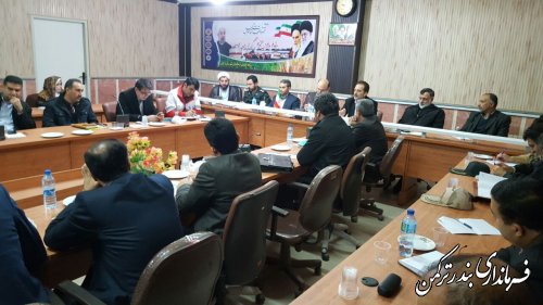 جلسه شورای اداری شهرستان ترکمن تشکیل شد