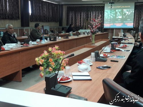 جلسه کارگروه سلامت و امنیت غذایی شهرستان ترکمن تشکیل شد