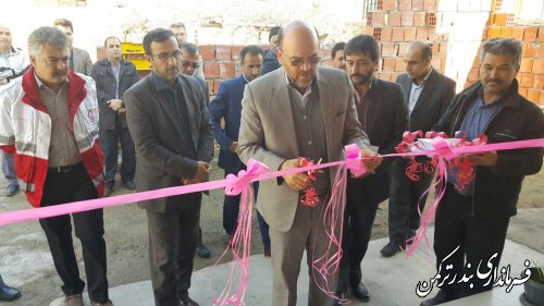 افتتاح متمرکز پروژه های عمرانی کمیته امداد شهرستان ترکمن برگزار شد