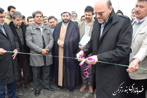 افتتاح آسفالت راه روستایی محمدآباد شمالی