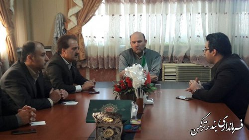 جلسه هماهنگی گازرسانی کلینیک تخصصی و فوق تخصصی شهرستان ترکمن برگزار شد