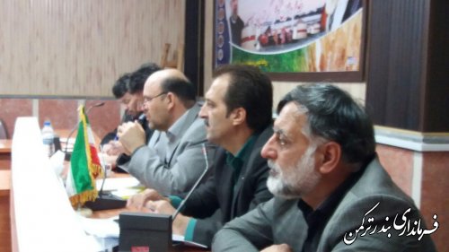 برگزاری دهمین جلسه شورای فرعی مبارزه با مواد مخدر شهرستان ترکمن