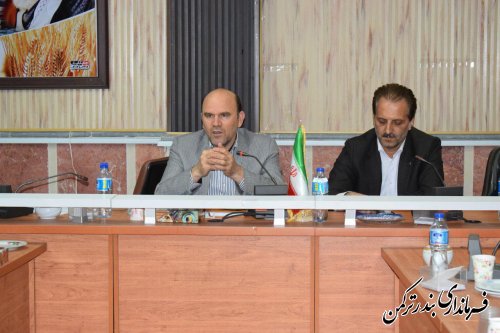 اولین جلسه  کمیته اطلاع رسانی انتخابات شهرستان ترکمن  برگزار شد