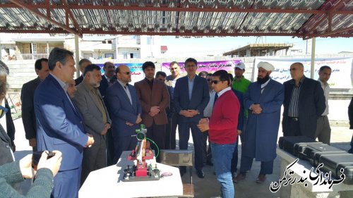 افتتاح باشگاه تیر اندازی تفنگ بادی بنج رست شهرستان ترکمن
