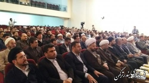 مراسم تودیع و معارفه دادستان شهرستان ترکمن برگزار شد