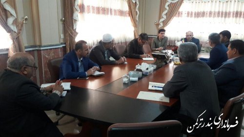 برگزاری دومین جلسه ستاد اقتصاد مقاومتی شهرستان ترکمن 