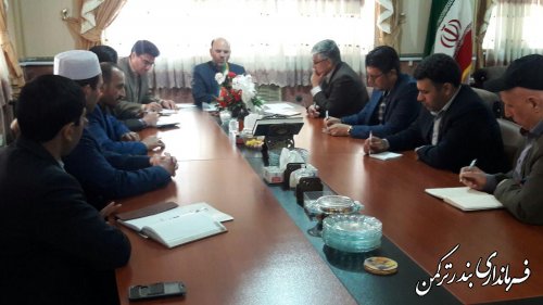 برگزاری سومین جلسه ستاد اقتصاد مقاومتی شهرستان ترکمن 