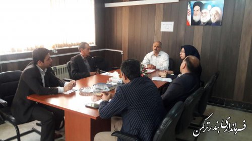 چهارمین جلسه کمیته حقوقی ستاد انتخابات شهرستان ترکمن برگزار شد