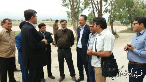 برگزاری جلسه ی احداث کمربندی شهرستان ترکمن