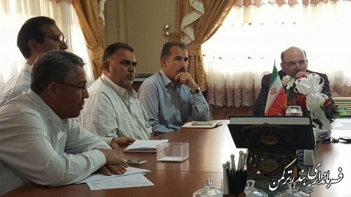جلسه ی هماهنگی برگزاری مسابقات اسبدوانی شهرستان ترکمن برگزار شد
