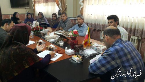 برگزاری دومین جلسه انجمن کتابخانه عمومی شهرستان ترکمن 