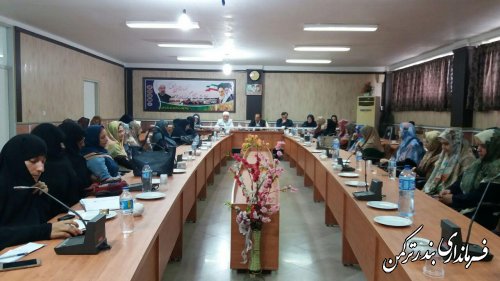همایش "گل عفاف در بوستان حجاب" در شهرستان ترکمن برگزار شد
