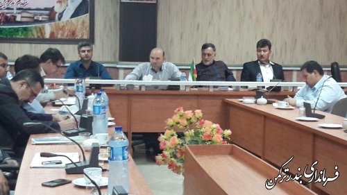 جلسه شورای حفاظت از منابع آب شهرستان ترکمن تشکیل شد