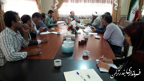 دومین جلسه هماهنگی ستاد گرامیداشت هفته دولت شهرستان ترکمن تشکیل شد