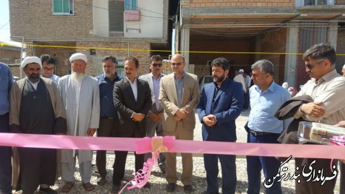 طرح های اشتغالزایی کمیته امداد شهرستان ترکمن افتتاح شد