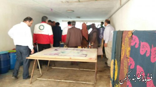 افتتاح کارگاه  خوداشتغالی چاپ باتیک در شهرستان ترکمن