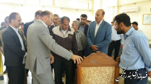 کارگاه آموزش صنایع چوب شهرستان ترکمن افتتاح شد