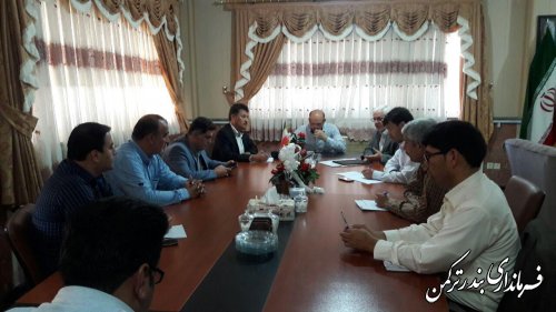 جلسه بررسی ظرفیت های گردشگری شهرستان ترکمن با محوریت روستای چپاقلی