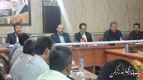 جلسه ستاد ساماندهی امور جوانان شهرستان ترکمن تشکیل شد