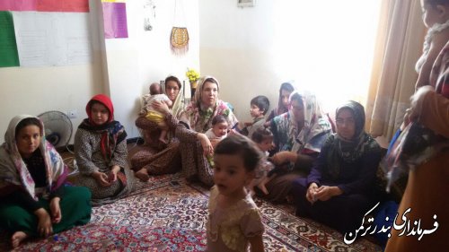بازدید غفاری از طرح توان افزایی و تاب آوری اجتماعی زنان و خانواده شهرستان ترکمن