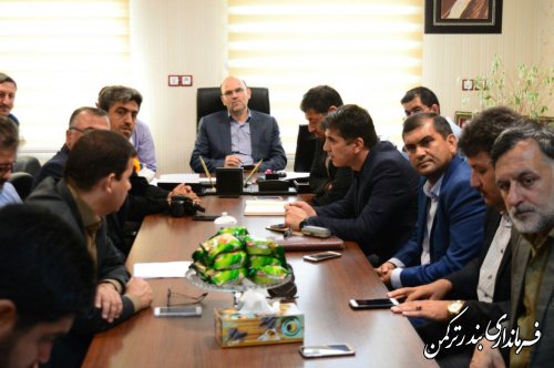 سومین جلسه کارگروه مدیریت پسماند شهرستان ترکمن تشکیل شد