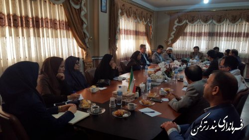 سومین جلسه انجمن کتابخانه عمومی شهرستان ترکمن برگزار شد