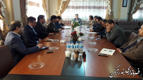 دومین جلسه شورای حفاظت از منابع آب زیرزمینی شهرستان ترکمن تشکیل شد