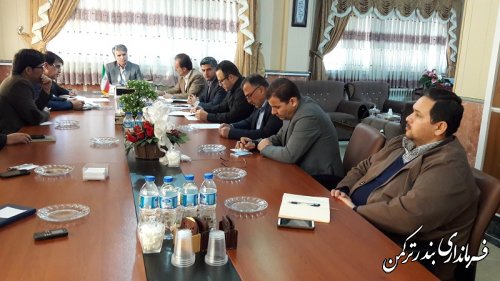 دومین جلسه شورای حفاظت از منابع آب زیرزمینی شهرستان ترکمن تشکیل شد