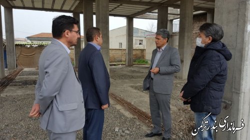 بازدید سرپرست فرمانداری ترکمن از طرح های گردشگری شهرستان 