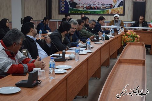 دومین جلسه ستاد بزرگداشت دهه فجر شهرستان ترکمن برگزار شد