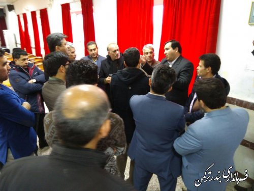 بازدید سرپرست فرمانداری ترکمن از اردوگاه دانش آموزی آشوراده