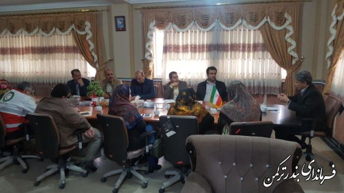 جلسه خدمات سفر شهرستان ترکمن برگزار شد