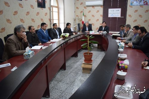 هفتمین جلسه شورای آموزش وپرورش شهرستان ترکمن برگزار شد