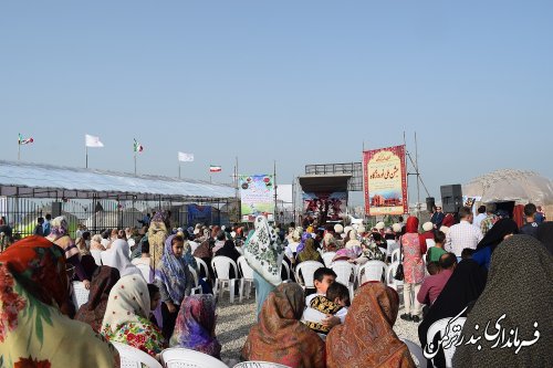 افتتاح دهکده گردشگری روستایی بخش مرکزی شهرستان ترکمن 