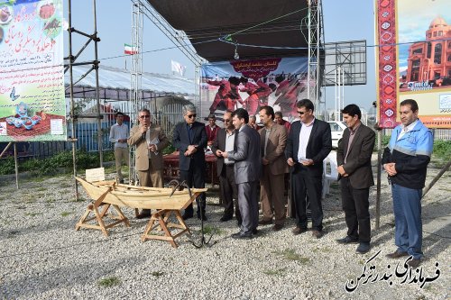 افتتاح دهکده گردشگری روستایی بخش مرکزی شهرستان ترکمن 