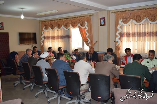 جلسه ستاد هماهنگی روز قدس شهرستان ترکمن برگزار شد