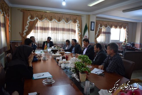 جلسه ثبت وقایع حیاتی شهرستان ترکمن برگزار شد