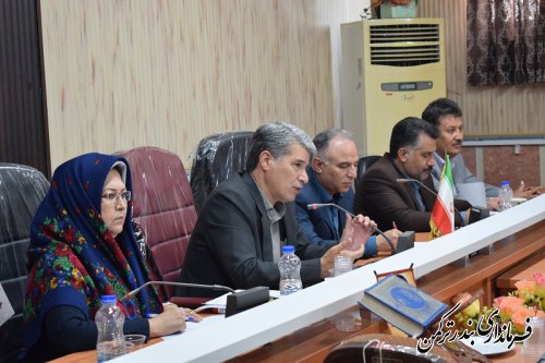  سومین جلسه ستاد اشتغال شهرستان ترکمن برگزار شد