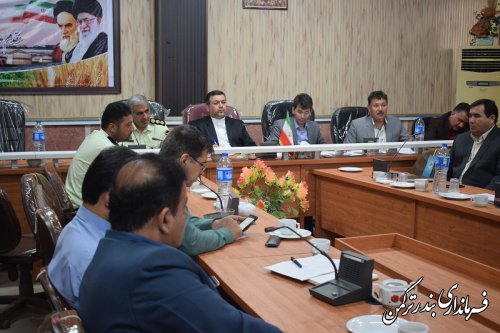 جلسه شورای هماهنگی مبارزه با مواد مخدر شهرستان ترکمن برگزار شد