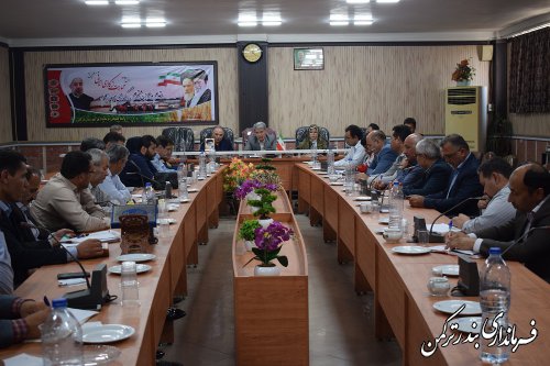 جلسه کمیته تخصصی اشتغال و توانمندسازی شهرستان ترکمن برگزار شد