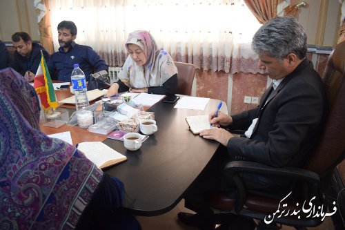 جلسه هماهنگی برگزاری همایش مجمع سلامت شهرستان ترکمن برگزار شد