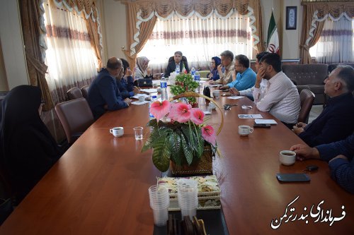 جلسه هماهنگی برگزاری همایش مجمع سلامت شهرستان ترکمن برگزار شد