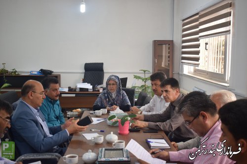  جلسه کمیته تخصصی اشتغال شهرستان ترکمن برگزار شد
