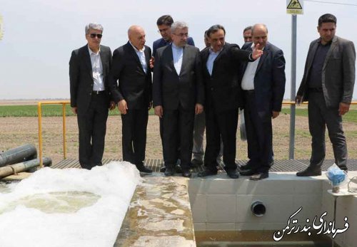 بزرگترین آب شیرین کن شمال کشور در گلستان افتتاح شد