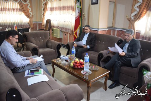 جلسه هیئت تطبیق شهرستان ترکمن برگزار شد