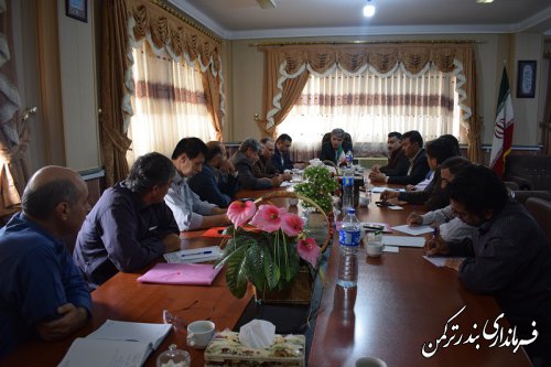 سومین جلسه کارگروه تنظیم بازار شهرستان ترکمن برگزار شد