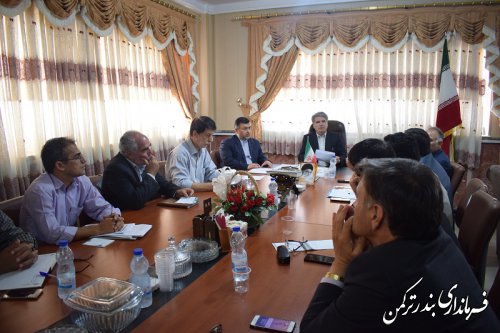 پنجمین جلسه کارگروه تنظیم بازار شهرستان ترکمن برگزار شد